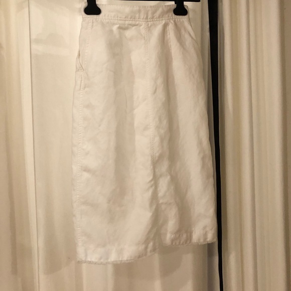 Aritzia Wilfred Lorient Cotton/Linen Pencil Skirt - Picture 7 of 10